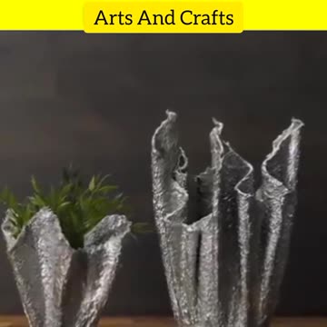 Arts And Crafts Easy way to make plant port