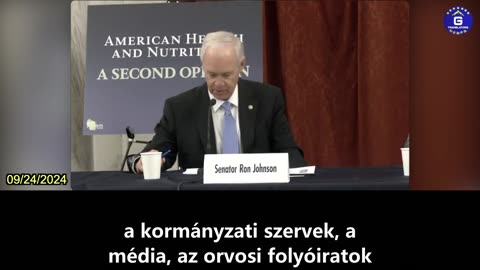 【HU】Ron Johnson: A COVID-19 világjárványt arra használták, hogy világszerte megrémítsék...