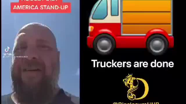 Truckers want to stand up