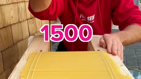 You will NEVER guess how many spaghetti’s 🍝 it took! 🤯