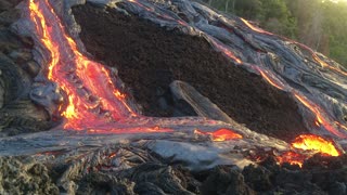 Hawaiian Lava at Sunrise