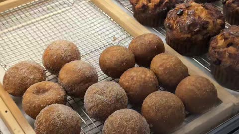 Donuts and more delicious pastry at Paris Baguette!