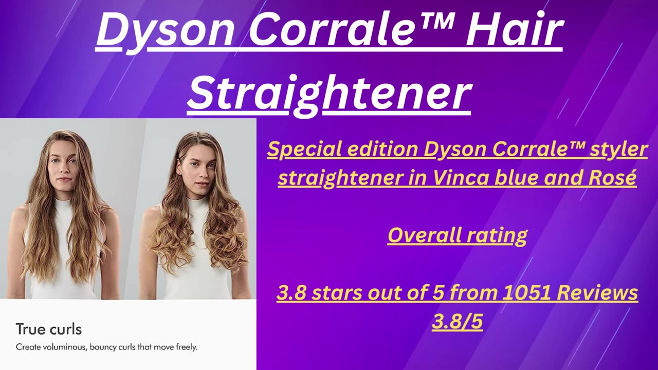 Dyson Supersonic™ Hair Dryer AND Dyson Corrale™ Hair Straightener