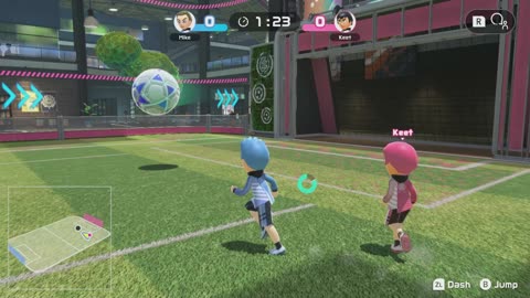 Nintendo Switch Sports Online One-on-One Soccer (Recorded on 4/29/22)