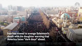 Huge crowds for Soleimani funeral