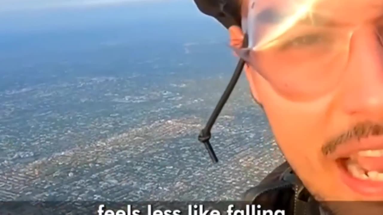 Sky Diving VS Roller Coaster