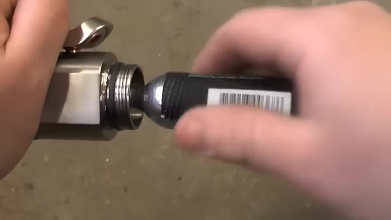 This knife 'explodes' whatever is on the receiving end! Nice tool for your Armory!