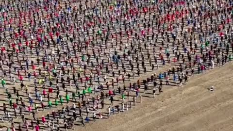 4,084 Australians have just broken the record for the world's biggest Nutbush