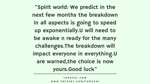 Lahotar Quote - 5 October 2023