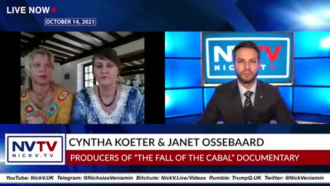 "The Fall Of The Cabal "Producers Janet Ossebaard & Cyntha Koeter Speak to Nicholas Veniamin. RED PILL INFORMATION😱