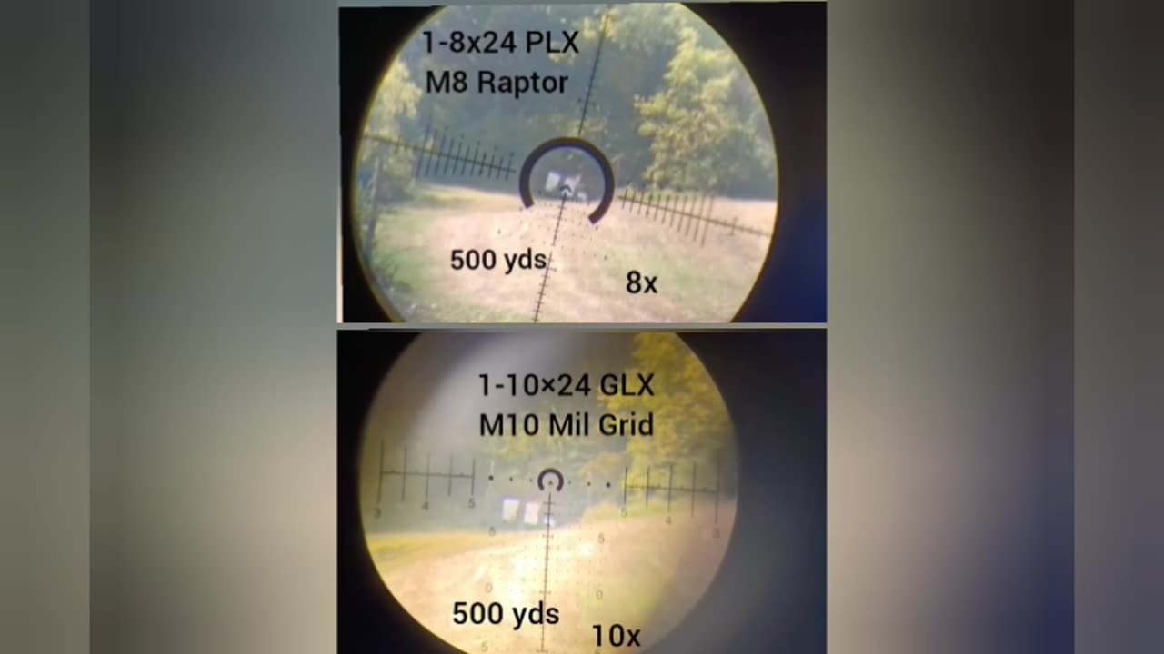 Mirage Distortion on LPVO 8x vs 10x... Primary Arms