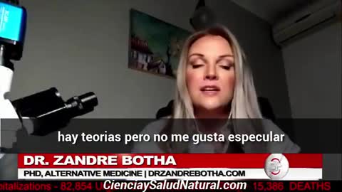 estructuras anómalas en sangre de vacunados