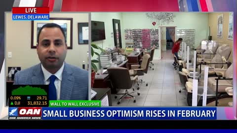 Wall to Wall: Eddie Ghabour on Small Biz Optimism, Stimulus