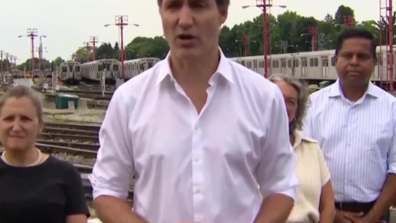 Justin Trudeau connected the severe flooding in Toronto to climate change