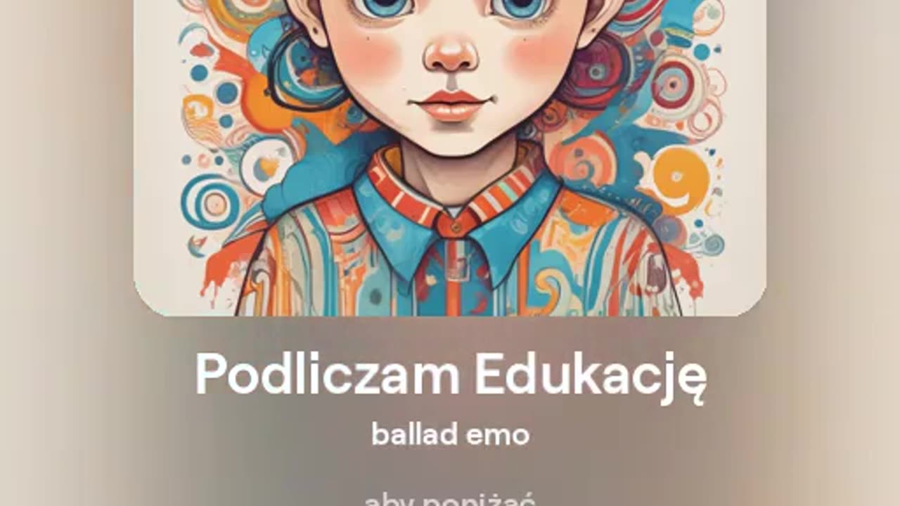 10j3 - Podliczam Edukację - ballad emo - tekst Ewa Lipka, śpiew i muzyka SI / AL 🎵 - 18.06.2024