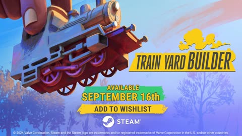 Train Yard Builder | Release Date Annoucement Trailer