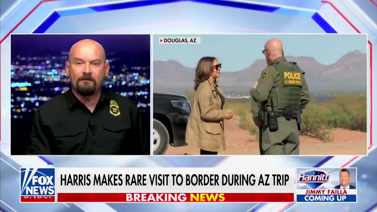 Border Patrol Council VP Contrasts Commiela's Photo Op to Donald Trump's Border Visits