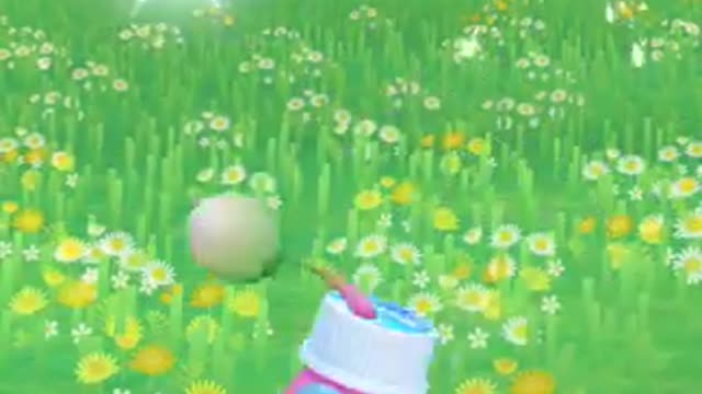 Pikmin Bloom-Pink Pikmin With Bottle Cap