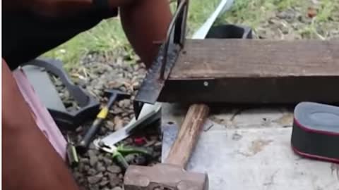 Making sandals from sponge waste 😍