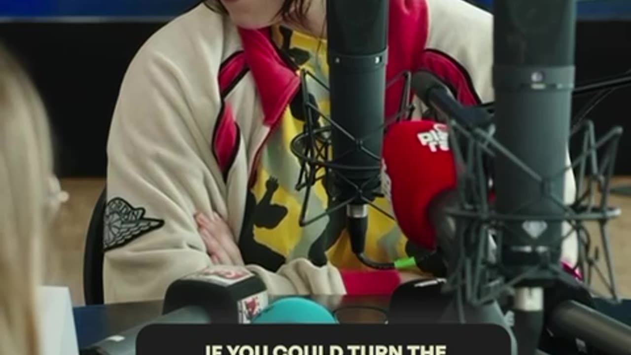 Billie answers fan questions for German Radio with Digster Pop BillieEilish