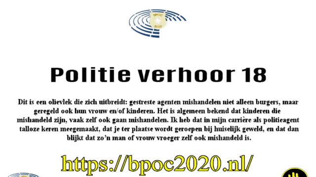 Bpoc politie verhoor 18