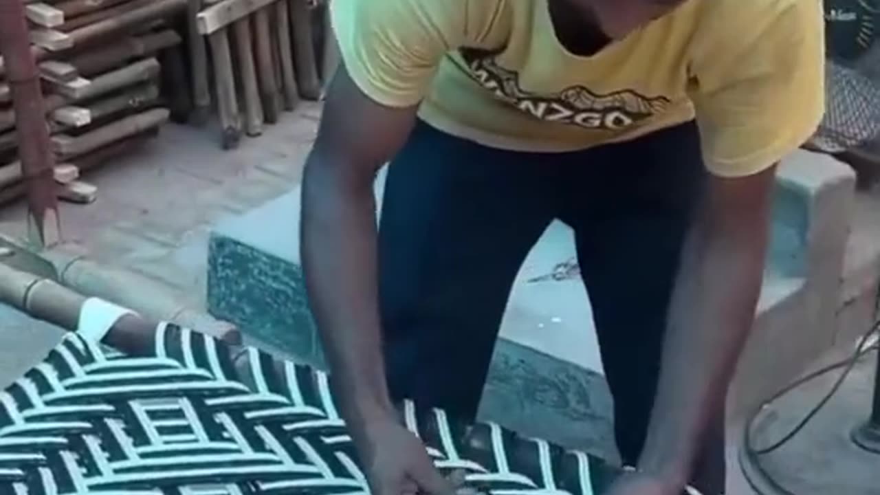 Preparation of bamboo (bans) bed charpayi very simple steps