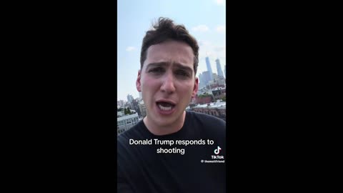 TheMattFriend on TikTok Does a Great Impression Of Trump, post-assassination attempt