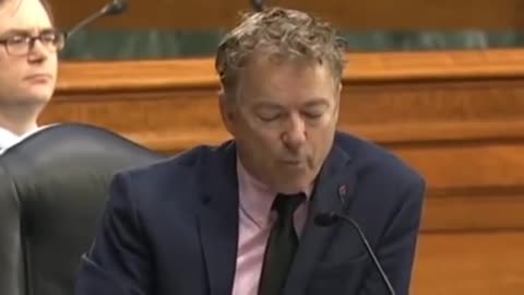 "YOU SHOULD BE IN JAIL, YOU CREATED THE VIRUS" Rand Paul UNLEASHES on Dr Fauci in Congress