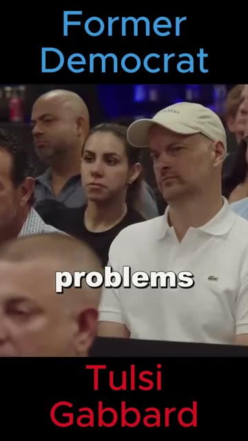 Former Democrat Tulsi Gabbard on Trump