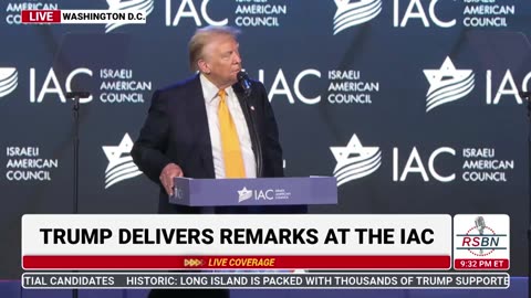 WATCH: President Trump Calls On Kamala to Disavow Support from Hamas Sympathizers - 9/19/24