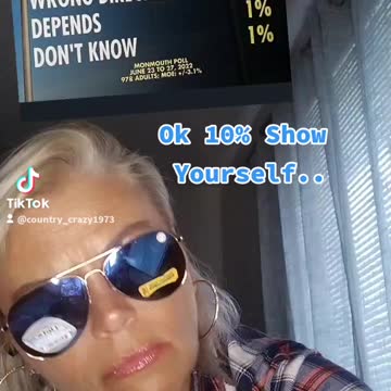 Okay show yourself show the support for your 10%