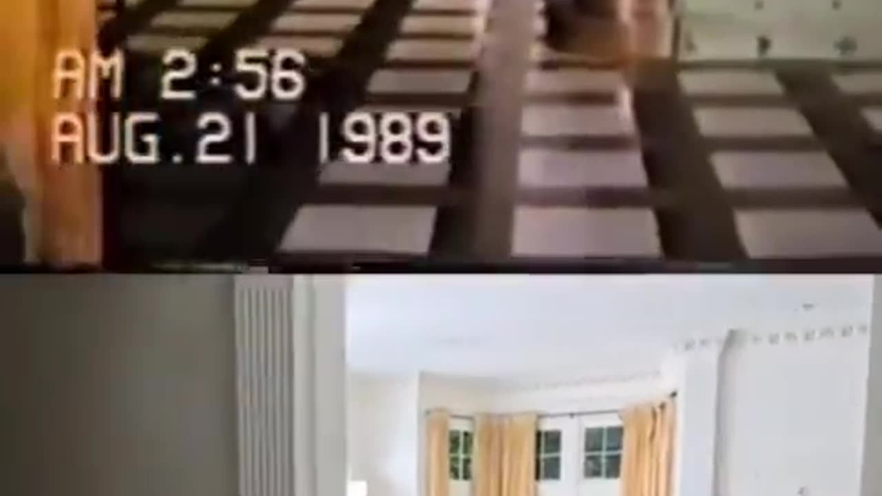 Footage comparing the Menéndez brothers’ Beverly Hills mansion in 1989, when