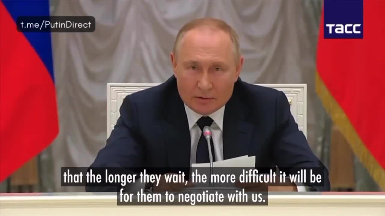 'Try It': Putin Sends a Warning to Western Countries Who Dare to Challenge Russia on the Battlefield