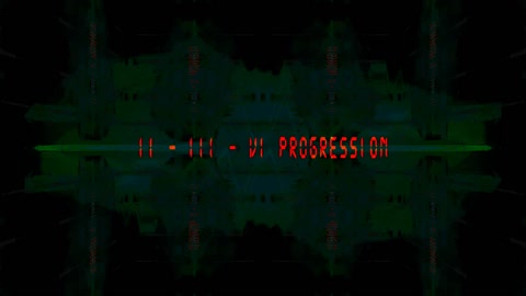 ii-iii-vi Progression on Harpsichord