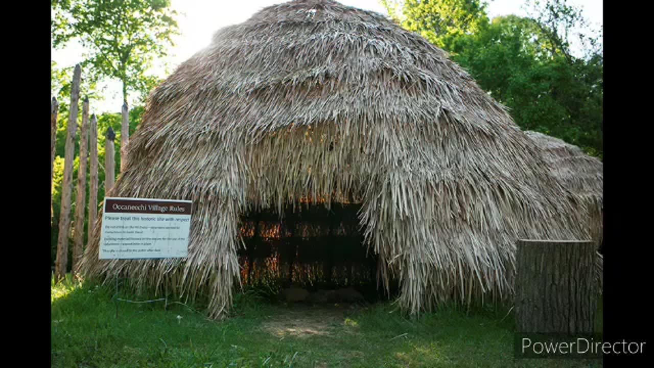 Occaneechi indian villiage