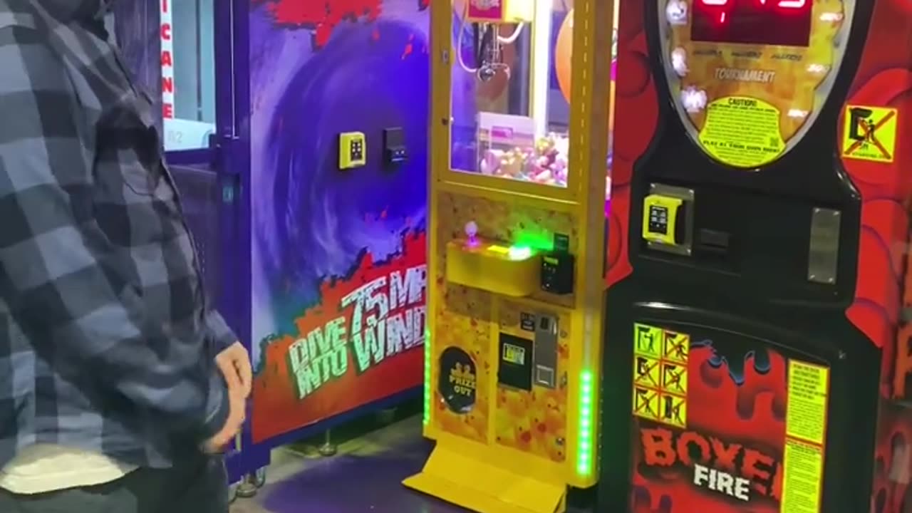 First Time Punching The Punch Machine