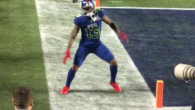 Odell Beckham Jr. Dancing at the Pro Bowl