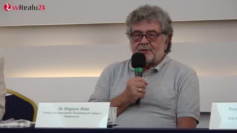 Dr. Halat konferencja prasowa