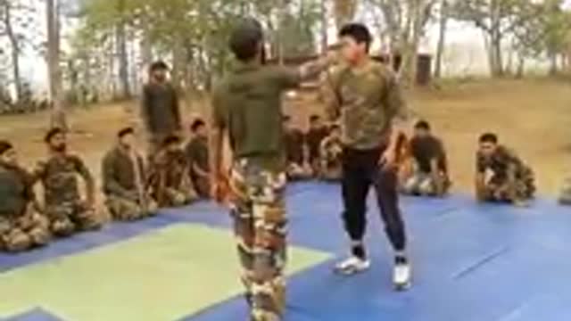 Indian Army Para Commando Advanced Hand To Hand Combat