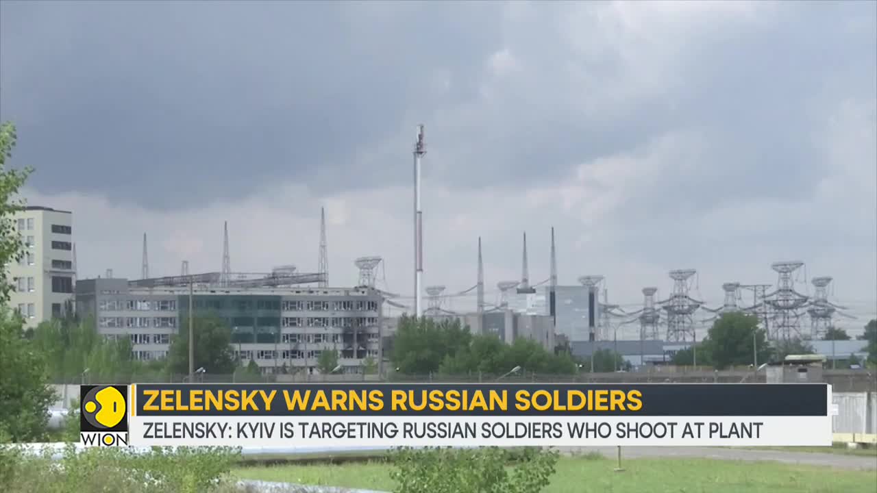 Zelensky: Kyiv is targeting Russian soldiers who shoot at plant | Latest World News