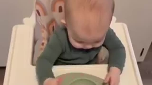 TODDLER INSTANTLY RIPS OFF BABY PROOF PLATE