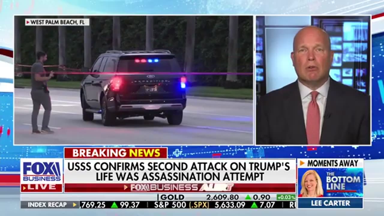 Matthew Whitaker: The Secret Service continues to miss this