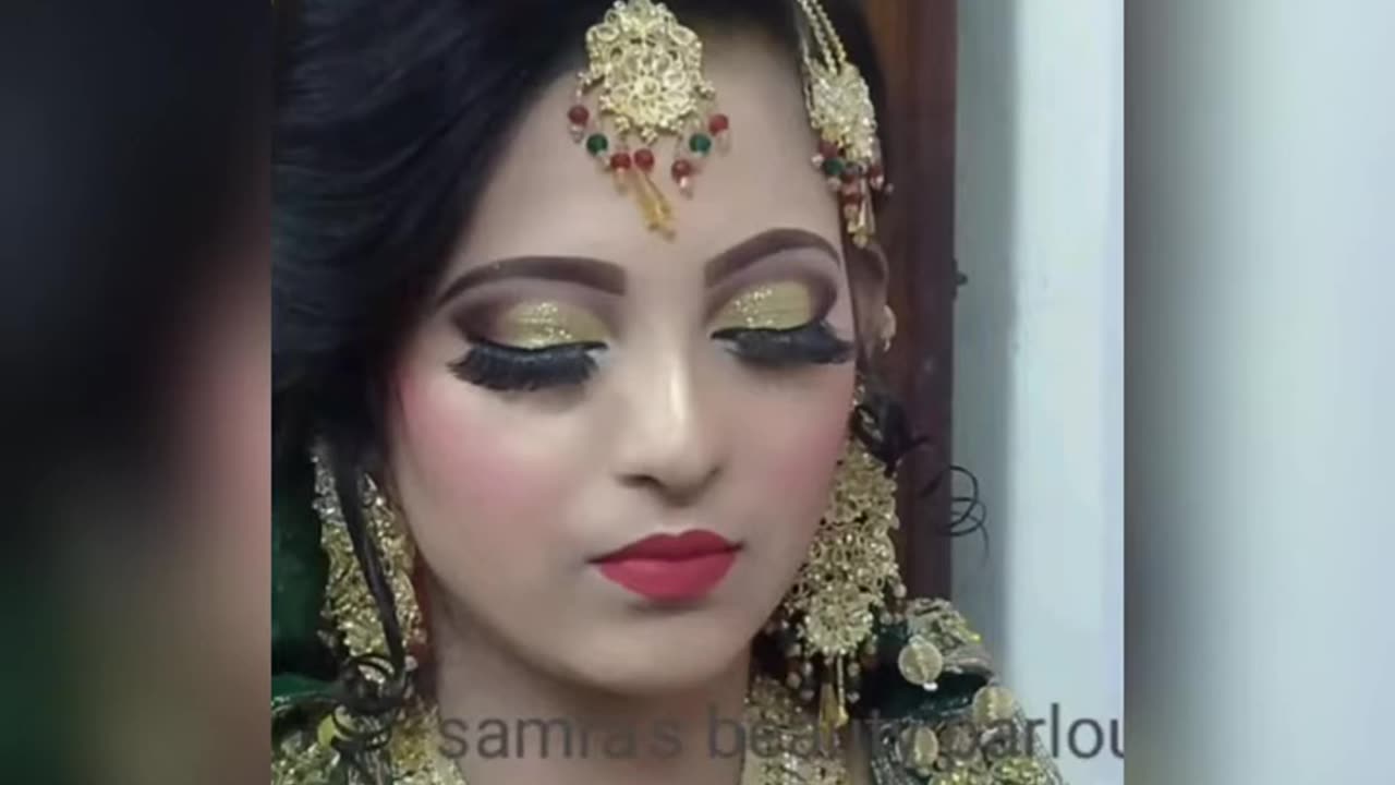 bridal makeup tutorial step by step .mp4