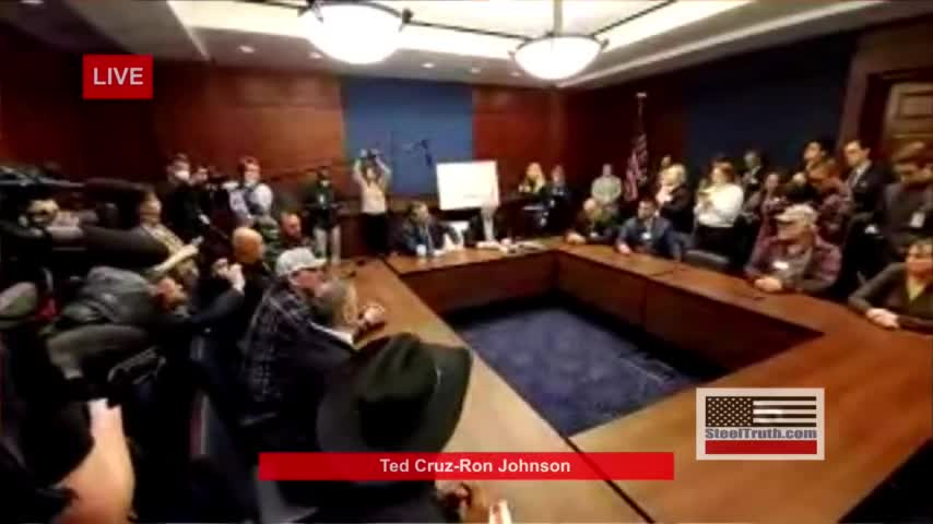 LIVE PRESS CONFERENCE BETWEEN THE TRUCKERS AND SENATORS RON JOHNSON (WIS) AND TED CRUZ (TX)