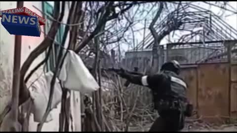 Chechan special forces in Mariupol