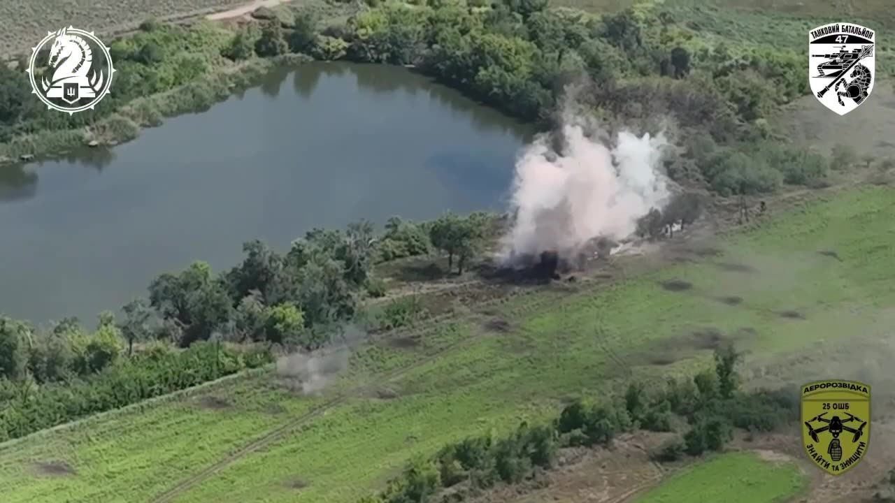 Abrams Tank Firing on Russians Across the Open Plains of Eastern Europe(Just like God Intended)