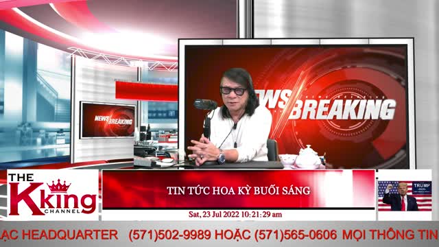 TIN TỨC HOA KỲ BUỔI SÁNG - 07/23/2022 - The KING Channel