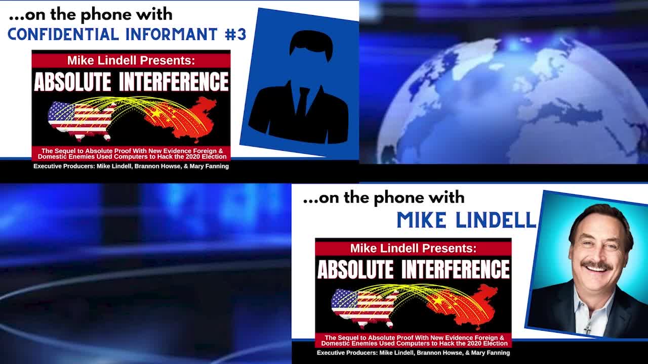 Mike Lindell gives his evidence of Absolute interference