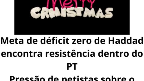 Meta de déficit zero de Haddad encontra resistência dentro do PT.mp4