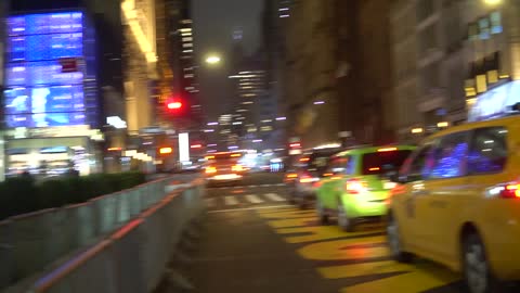 Activists With Inflatable Mascot at Trump Tower